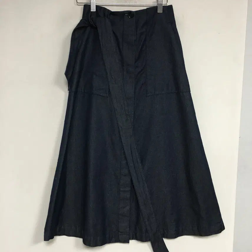 [SOLD OUT] 마시모두띠 데님 랩 스커트 34