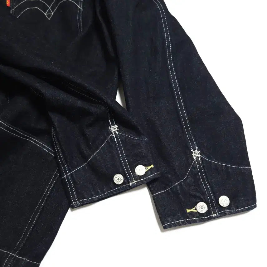 [BUNJANG] Levi's RED Engineer Denim Coverall Jacket Dark Indigo / 리바이스 RED 엔지니어 데님 커버올 자켓 다크인디고