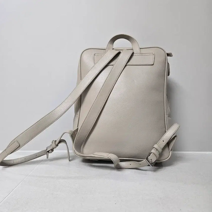 [BUNJANG] Samsonite Red Beige Leather Backpack S / 쌤소나이트 레드 베이지 가죽 백팩 S 남녀공용