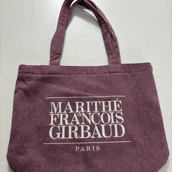 [BUNJANG] Marithe Francois Girbaud Tote Bag Eco Bag Purple / 마리떼 프랑소와 저버 토트백 에코백 퍼플