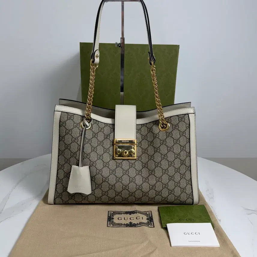 [BUNJANG] Gucci Padlock Chain Shoulder Bag / { OS } 구찌 패들락 체인 숄더백