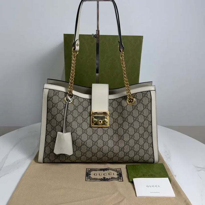 [BUNJANG] Gucci Padlock Chain Shoulder Bag / { OS } 구찌 패들락 체인 숄더백