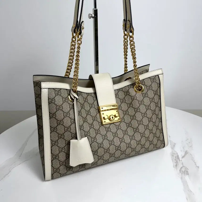 [BUNJANG] Gucci Padlock Chain Shoulder Bag / { OS } 구찌 패들락 체인 숄더백