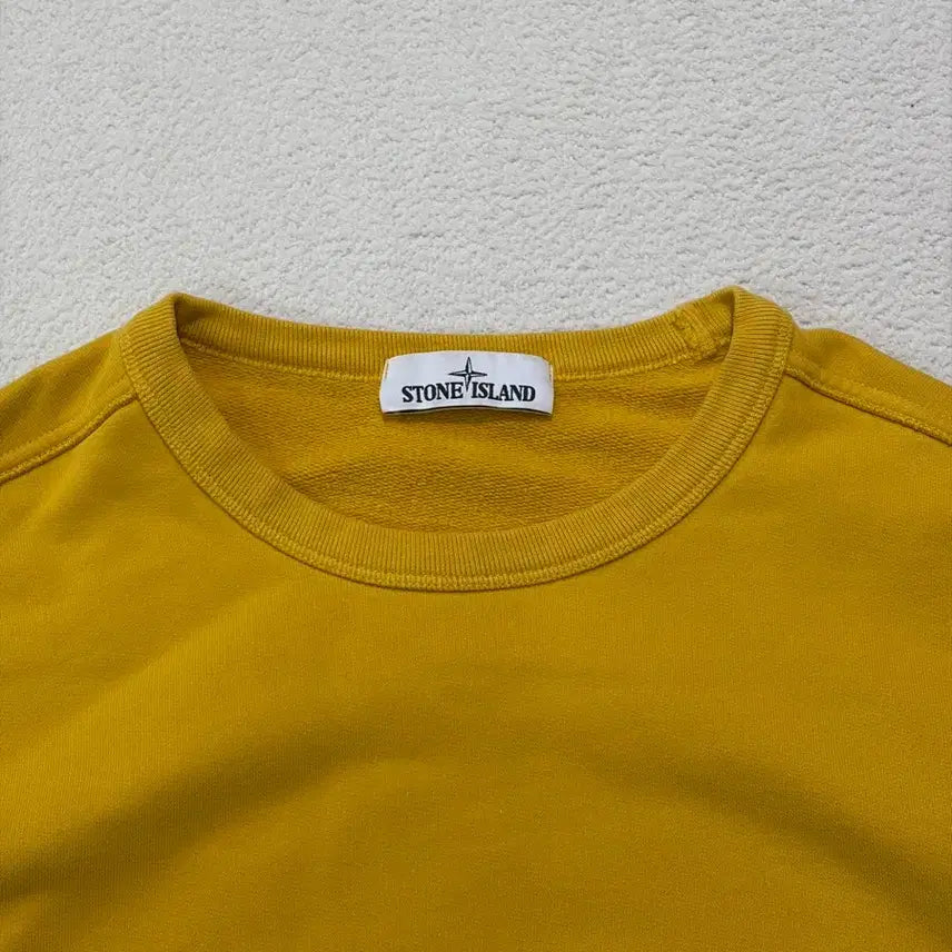 [BUNJANG] Stone Island Mustard Sweatshirt L Size / 스톤아일랜드 머스타드 맨투맨 L 사이즈