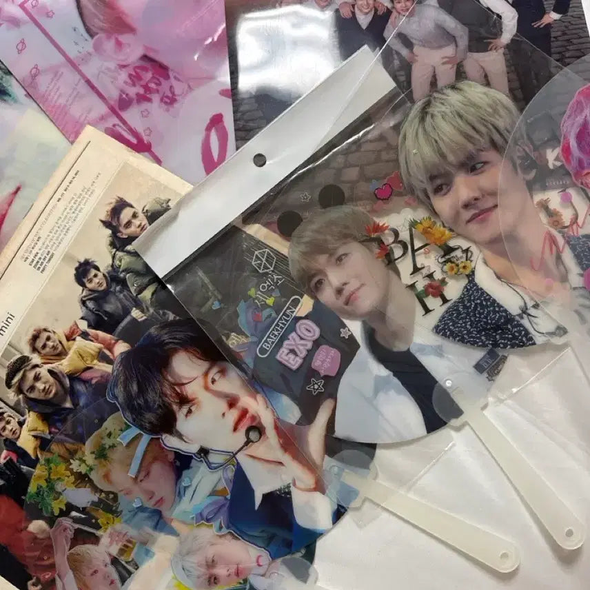 [BUNJANG] EXO Bundle Set Fans / EXO 엑소 부채일괄