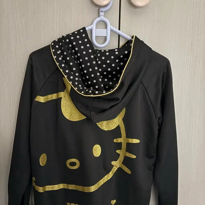 [BUNJANG] Hello Kitty Black Y2k Vintage Hoodie / 헬로키티 블랙 후드집업 y2k 빈티지 갸루 오네갸루