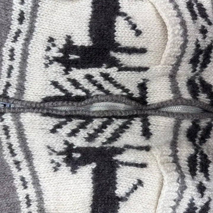 [BUNJANG] MACHOPE Wool Cowichan Cardigan / MACHOPE 맥호프 울 코위찬 가디건