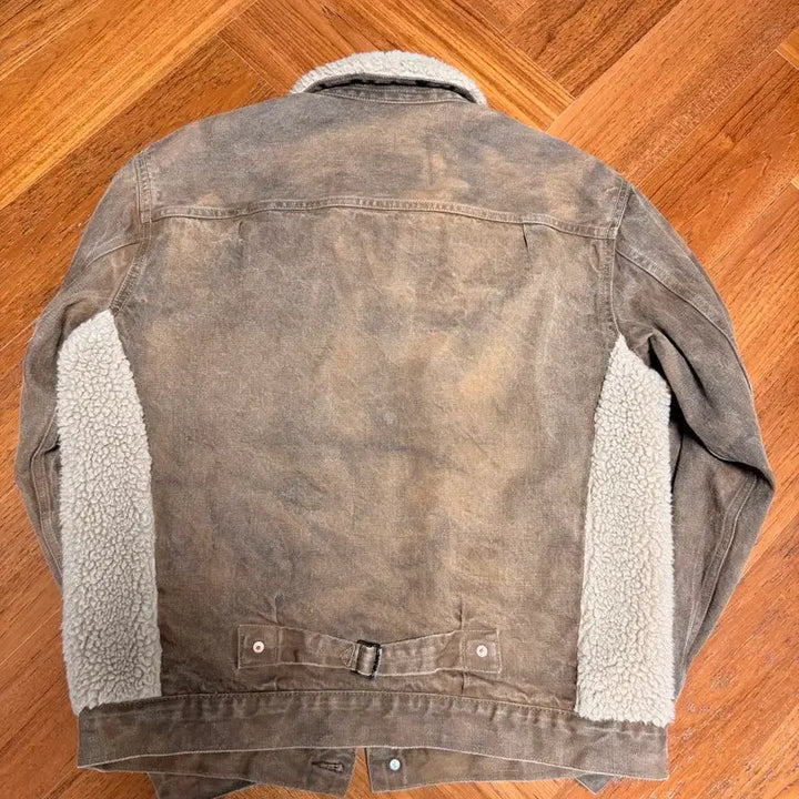 [BUNJANG] RRL Grizzly Brown Denim Jacket M / rrl 그리즐리 브라운 데님 자켓 M