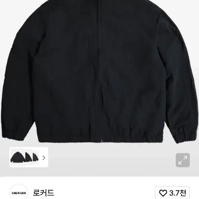 [BUNJANG] Lockerd Track Jacket Black XL / 로커드 트랙 자켓 블랙 XL 팝니다.