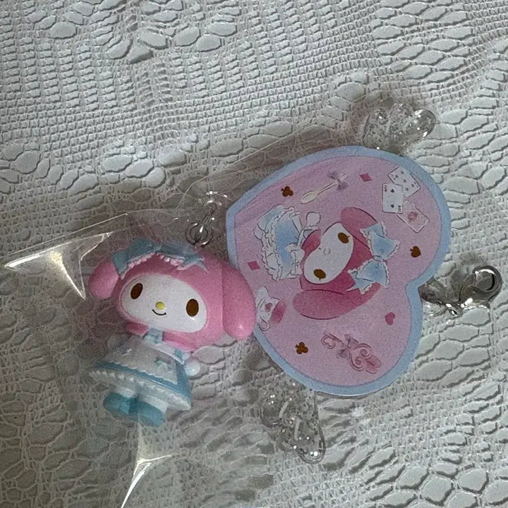 [BUNJANG] My Melody 50th Anniversary Theme Store Charm Keyring / 마이멜로디50주년 테마스토어 참 키링