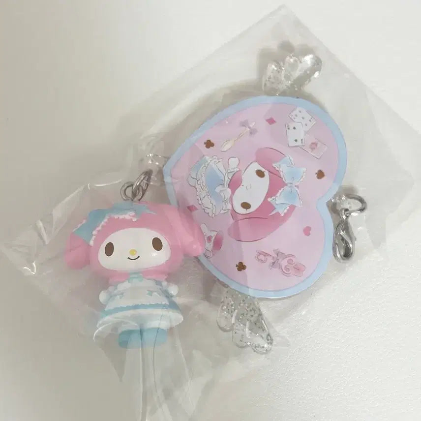 [BUNJANG] My Melody 50th Anniversary Theme Store Charm Keyring / 마이멜로디50주년 테마스토어 참 키링