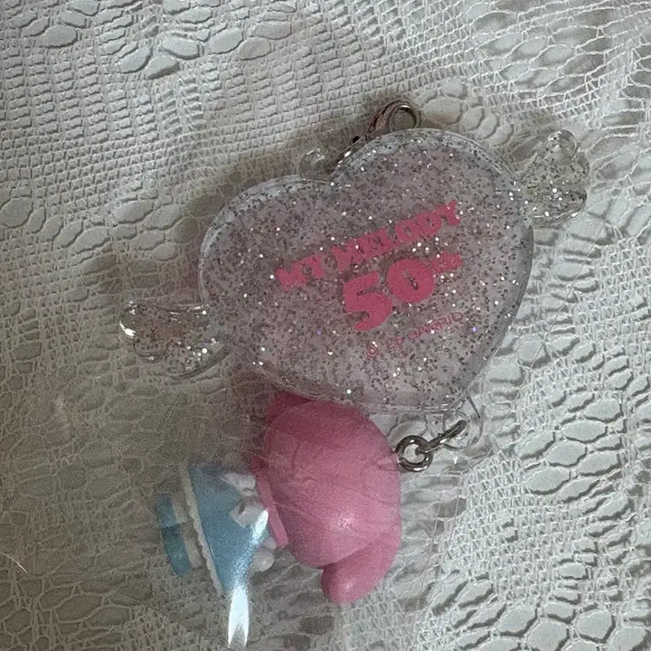 [BUNJANG] My Melody 50th Anniversary Theme Store Charm Keyring / 마이멜로디50주년 테마스토어 참 키링