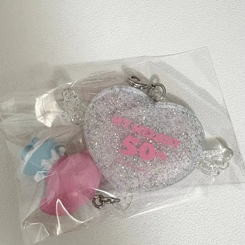 [BUNJANG] My Melody 50th Anniversary Theme Store Charm Keyring / 마이멜로디50주년 테마스토어 참 키링
