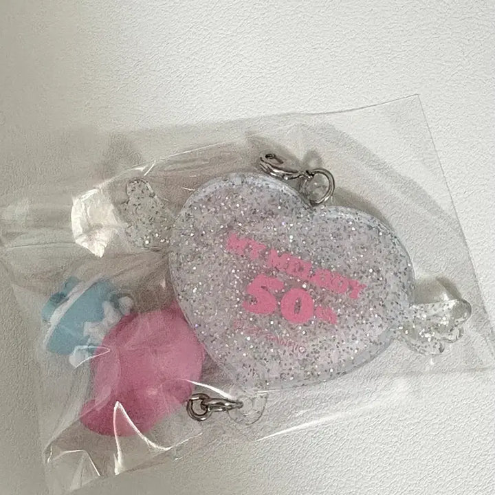 [BUNJANG] My Melody 50th Anniversary Theme Store Charm Keyring / 마이멜로디50주년 테마스토어 참 키링