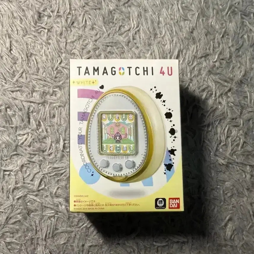 [BUNJANG] Tamagotchi 4U White (Opened) / 반개봉 다마고치 4U 화이트