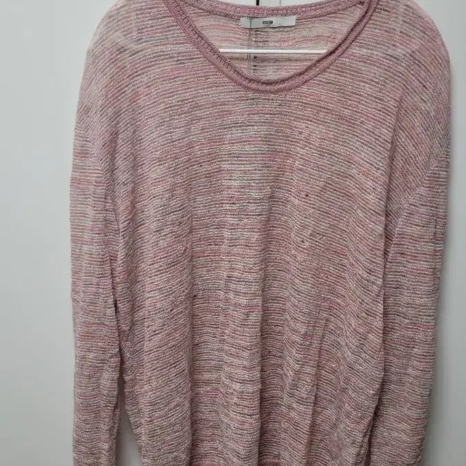 [BUNJANG] System Homme Knit Sweater (Pink, Size 95) / 시스템 옴므 얇은 니트 95 (새상품)