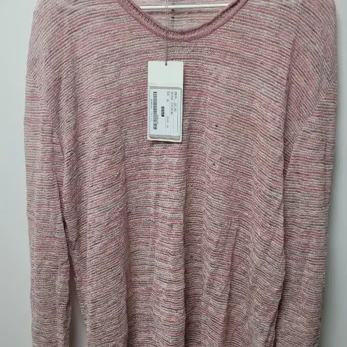 [BUNJANG] System Homme Knit Sweater (Pink, Size 95) / 시스템 옴므 얇은 니트 95 (새상품)