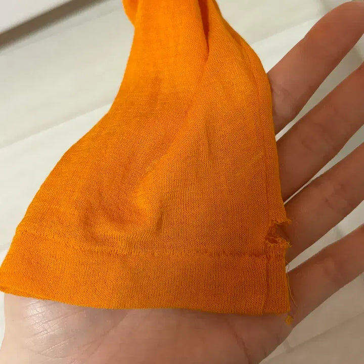 [BUNJANG] Auralee Orange Cardigan / 오라리 가디건