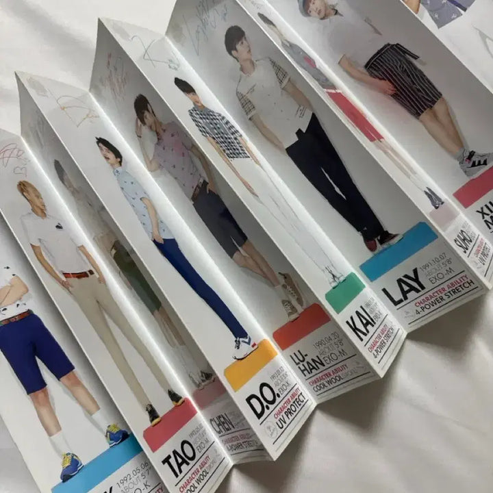 [BUNJANG] EXO Ivy Folded Poster / 엑소 아이비 접이식포스터