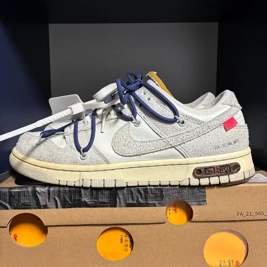 [BUNJANG] Nike Off-White Dunk Low Lot 18 Sneakers / [270]나이키 오프화이트 덩크로우 lot18