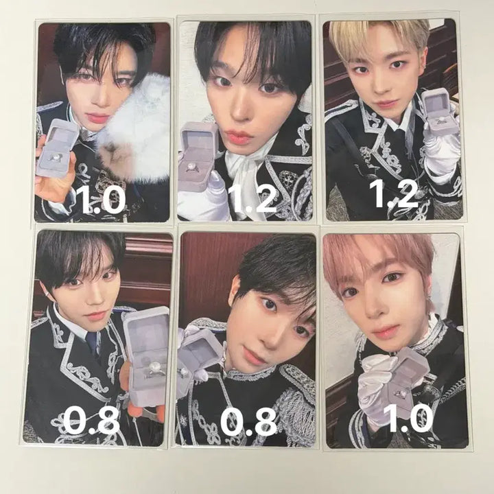 [BUNJANG] NCT WISH Sion &amp; Sakuya Fanmeeting Photocard / [시온, 사쿠야] 엔시티 위시 팬미팅 입장 포카 일괄 양도