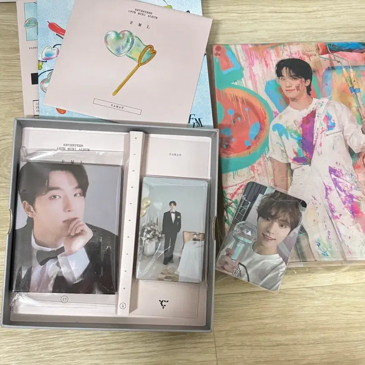 [BUNJANG] Seventeen Dino Carat Set Photocard Bundle Set / 세븐틴 디노 캐럿반 2종 일괄