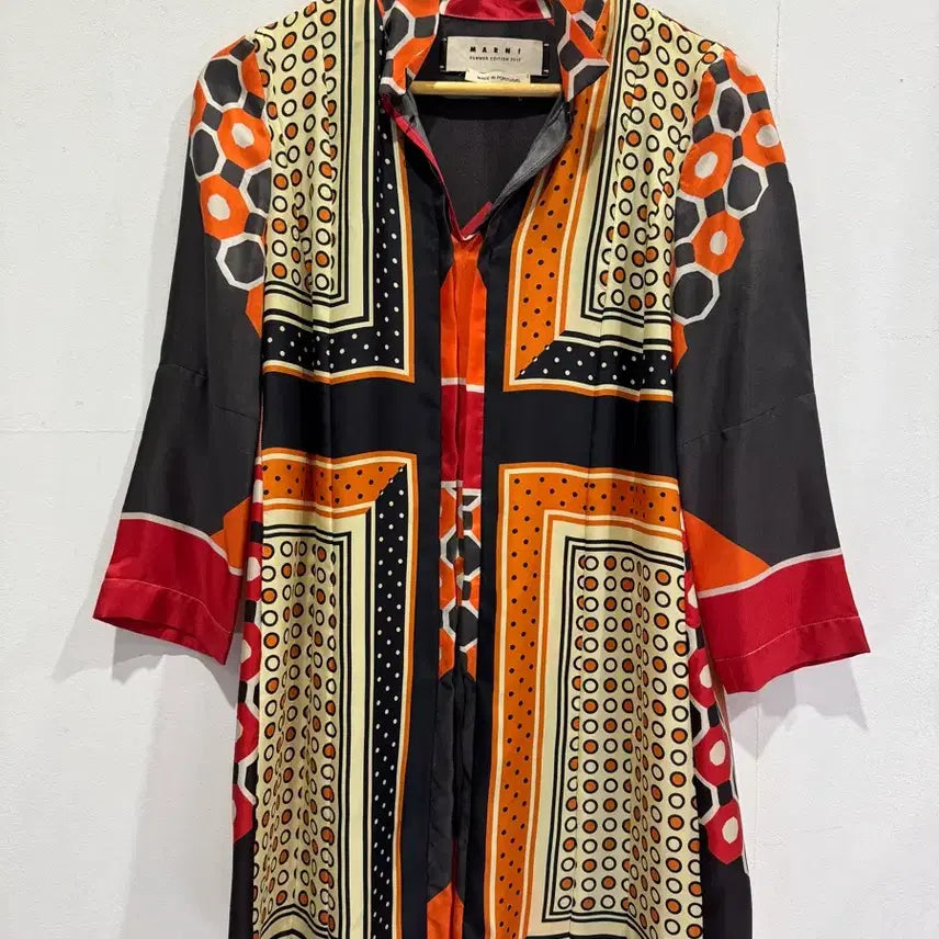 [BUNJANG] Marni Silk Mini Dress / 마르니 실크 미니 원피스 38 정품