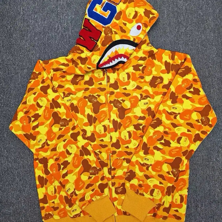 [BUNJANG] BAPE Shark Hoodie / 베이프 샤크 후드