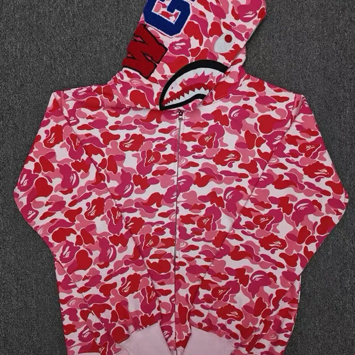 [BUNJANG] BAPE Shark Hoodie / 베이프 샤크 후드