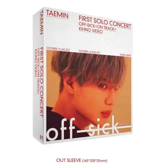 [BUNJANG] SHINee Taemin Off-Sick On-Track KiT Video Set / 태민 Off-Sick 온트랙 키노비디오 세트