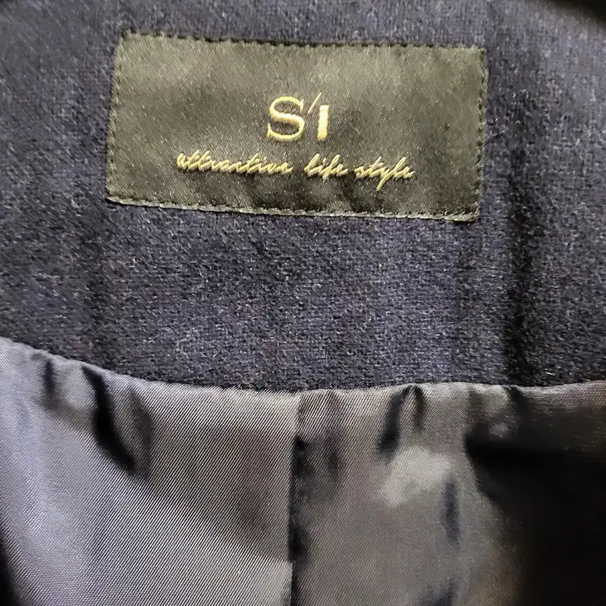 [BUNJANG] SI Cottage Fantasy Lettering Jacket / SI 노카라 레터링 여성 자켓(55-마른66)