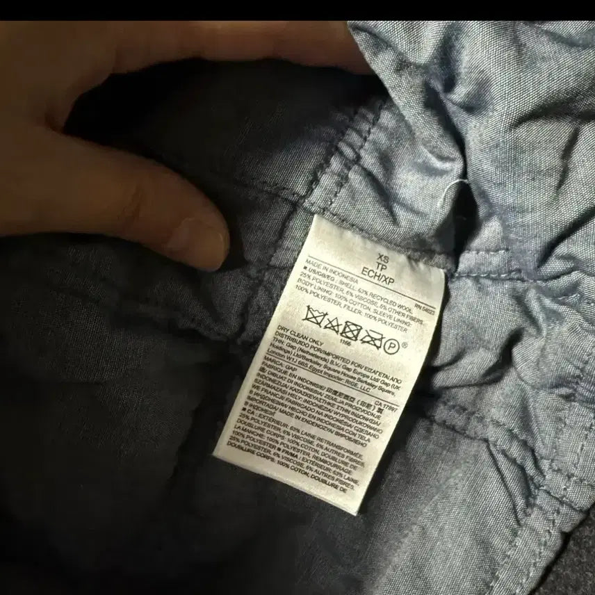 [BUNJANG] GAP Deep Gray Pea Coat XS / 갭 GAP 딥그레이 피코트 XS