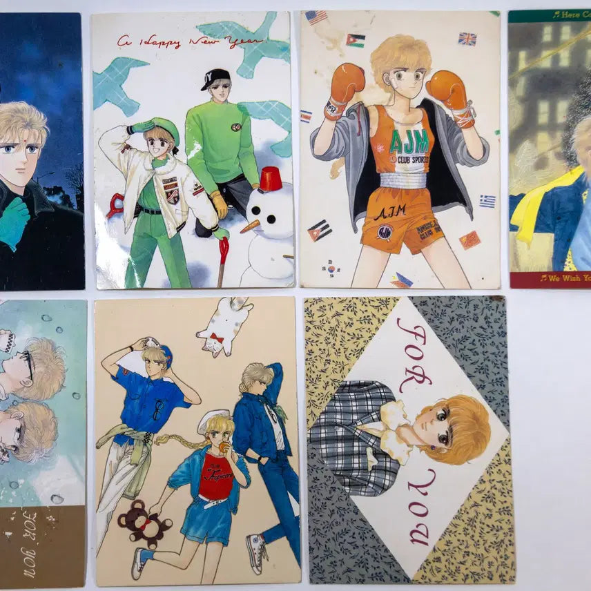 [BUNJANG] Cipher Narita Minako Postcard (7) / 사이퍼 cipher  나리타 미나코 작  엽서 중 일부 7장 890년대