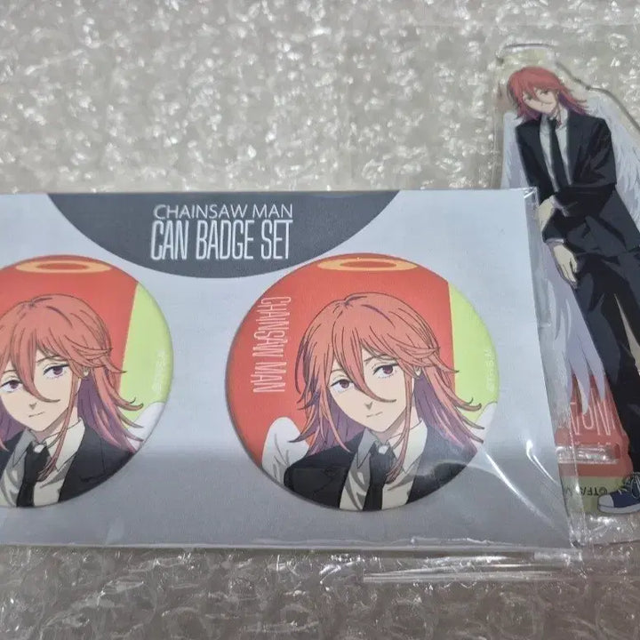 [BUNJANG] Chainsaw Man Angel Acrylic & Can Badge / 체인소맨 천사의 악마 무빅 아크릴 & 캔뱃지