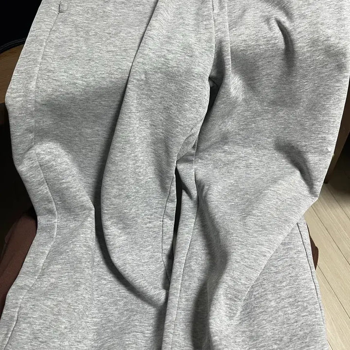 [BUNJANG] Gray Hoodie Set - Size L / 회색 후드집업+회색바지 사이즈L