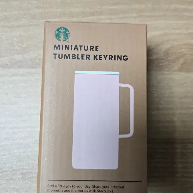 [BUNJANG] Starbucks Miniature Pink Keyring / 스타벅스 미니어처 키링  핑크 새상품