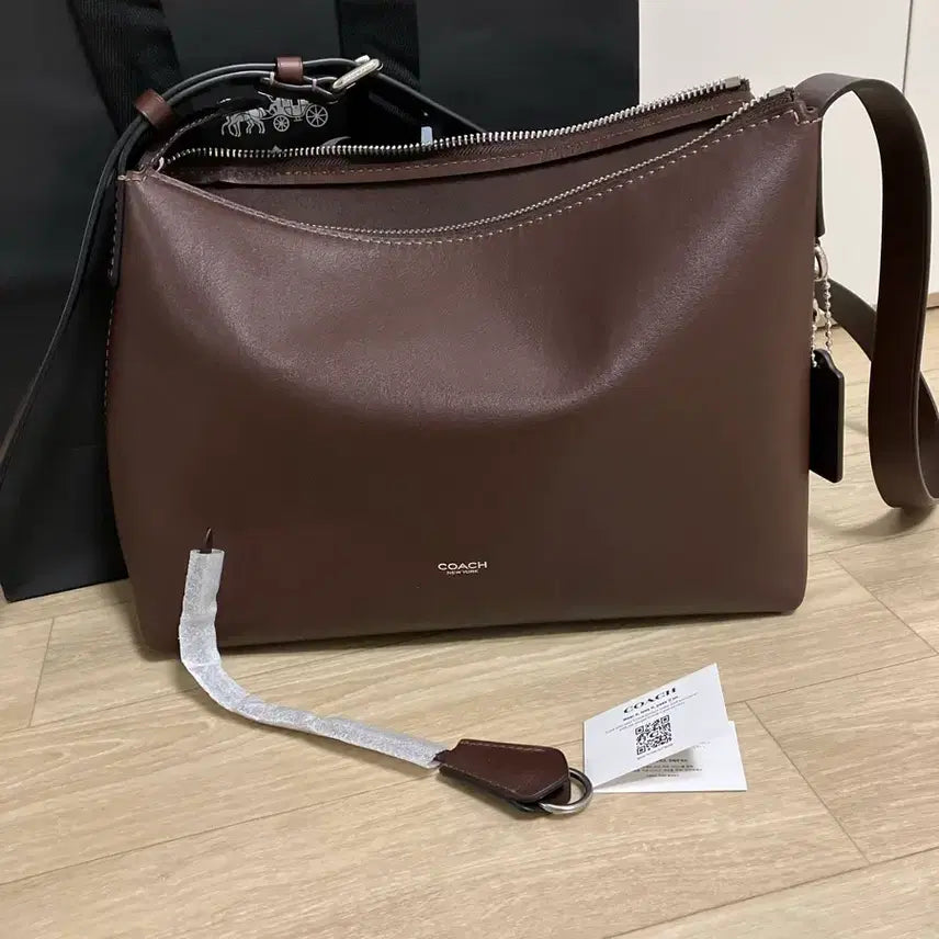 [BUNJANG] Coach Mort Messenger Bag 33 Maple / 코치 모트 메신저백 33 메이플