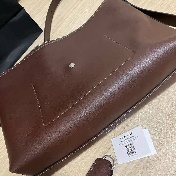 [BUNJANG] Coach Mort Messenger Bag 33 Maple / 코치 모트 메신저백 33 메이플