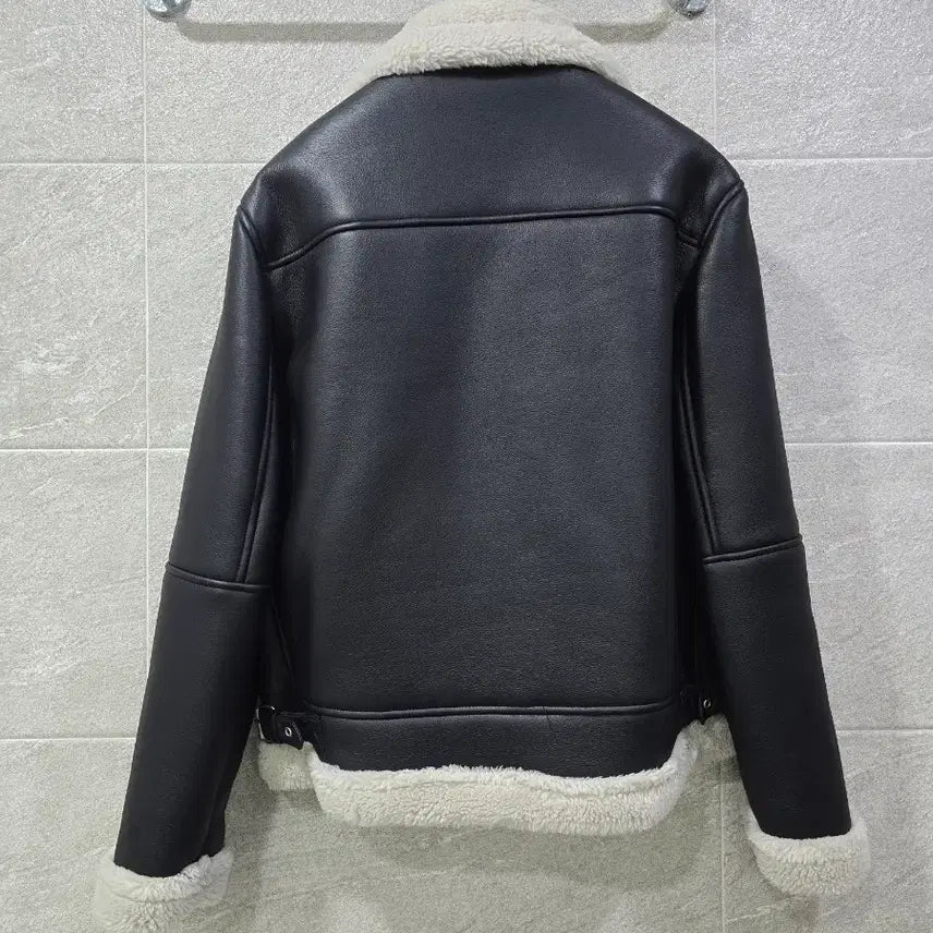 [BUNJANG] ZARA Shearling L Leather Jacket / 자라 무스탕 L