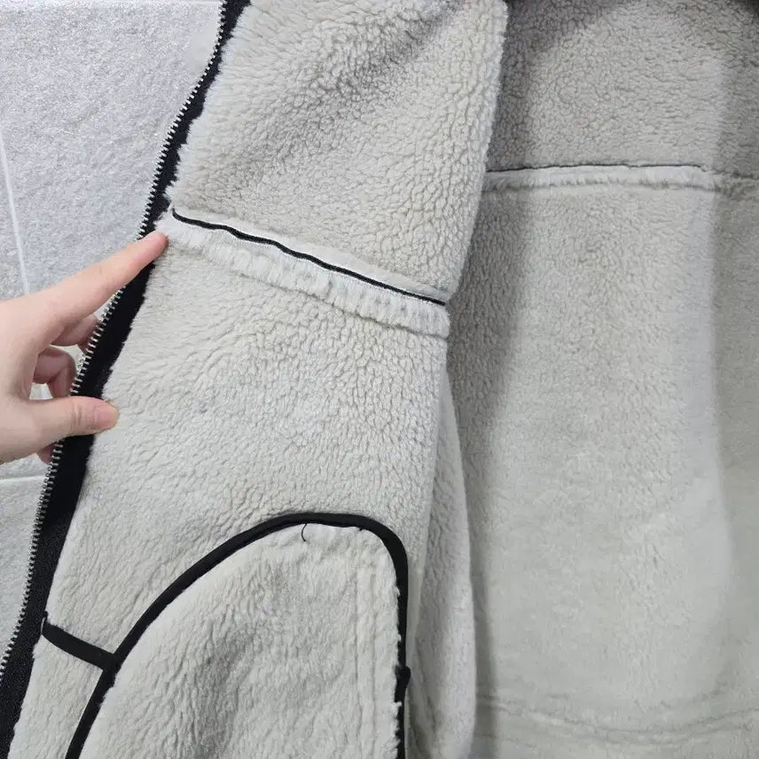 [BUNJANG] ZARA Shearling L Leather Jacket / 자라 무스탕 L