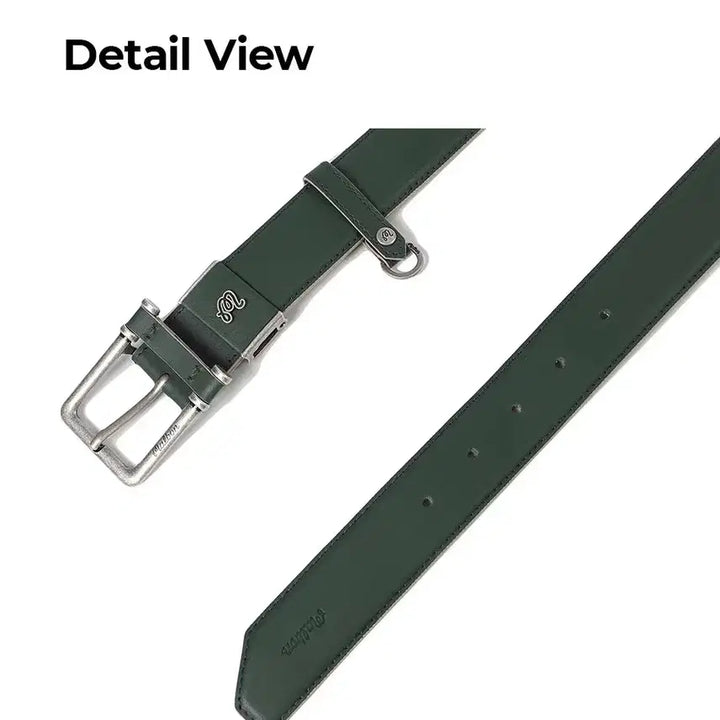 [BUNJANG] Malbon Men's Green Belt / 말본 남성 그린벨트