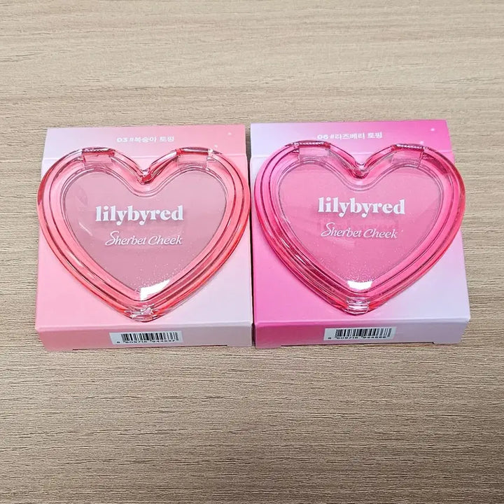 [BUNJANG] Lilybyred Love Beam Shaved Cheek Bundle Set / 릴리바이레드 러브빔 샤벳 치크 미개봉 일괄 양도