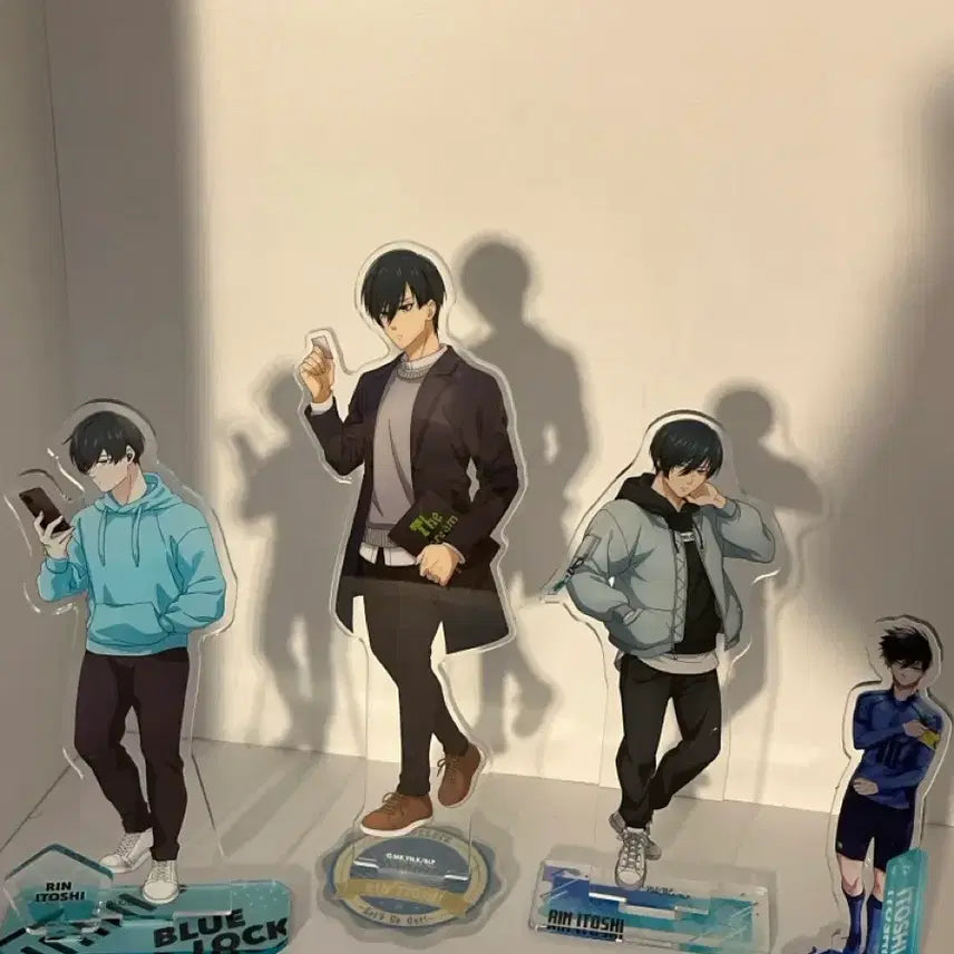 [BUNJANG] Blue Lock Itoshi Rin Acrylic Stand Bundle Set / (급처)블루록 이토시 린 아크릴 스탠드 일괄