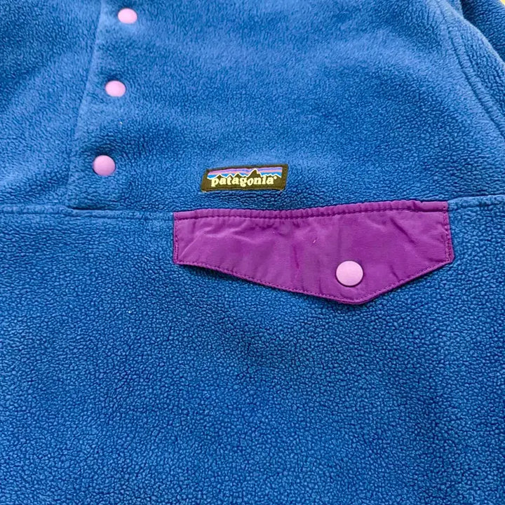 [BUNJANG] Patagonia Synchilla Superior Blue Pullover Jacket / 파타고니아 신칠라 슈페리어블루 S