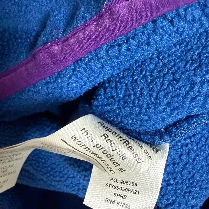 [BUNJANG] Patagonia Synchilla Superior Blue Pullover Jacket / 파타고니아 신칠라 슈페리어블루 S