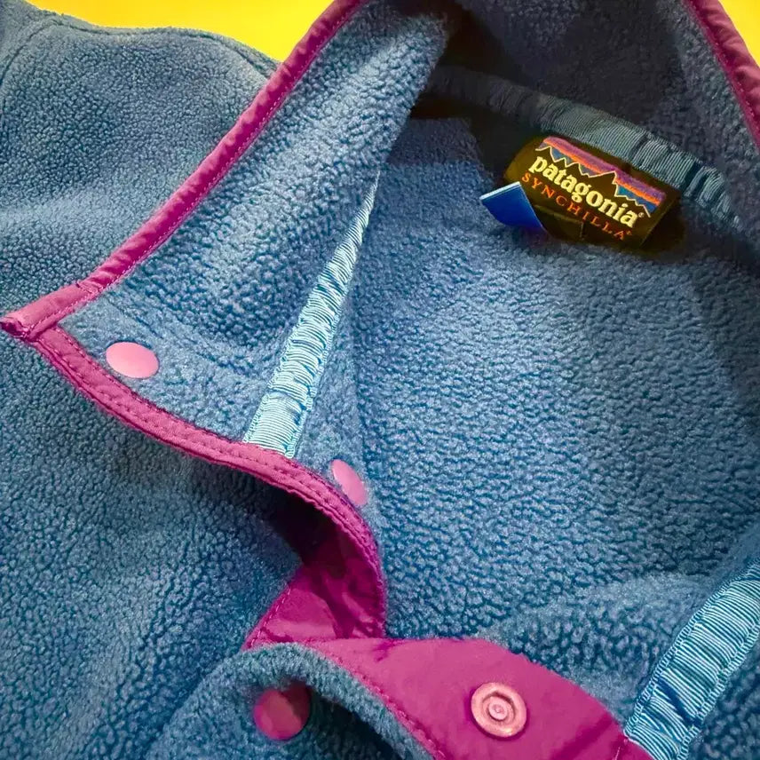 [BUNJANG] Patagonia Synchilla Superior Blue Pullover Jacket / 파타고니아 신칠라 슈페리어블루 S