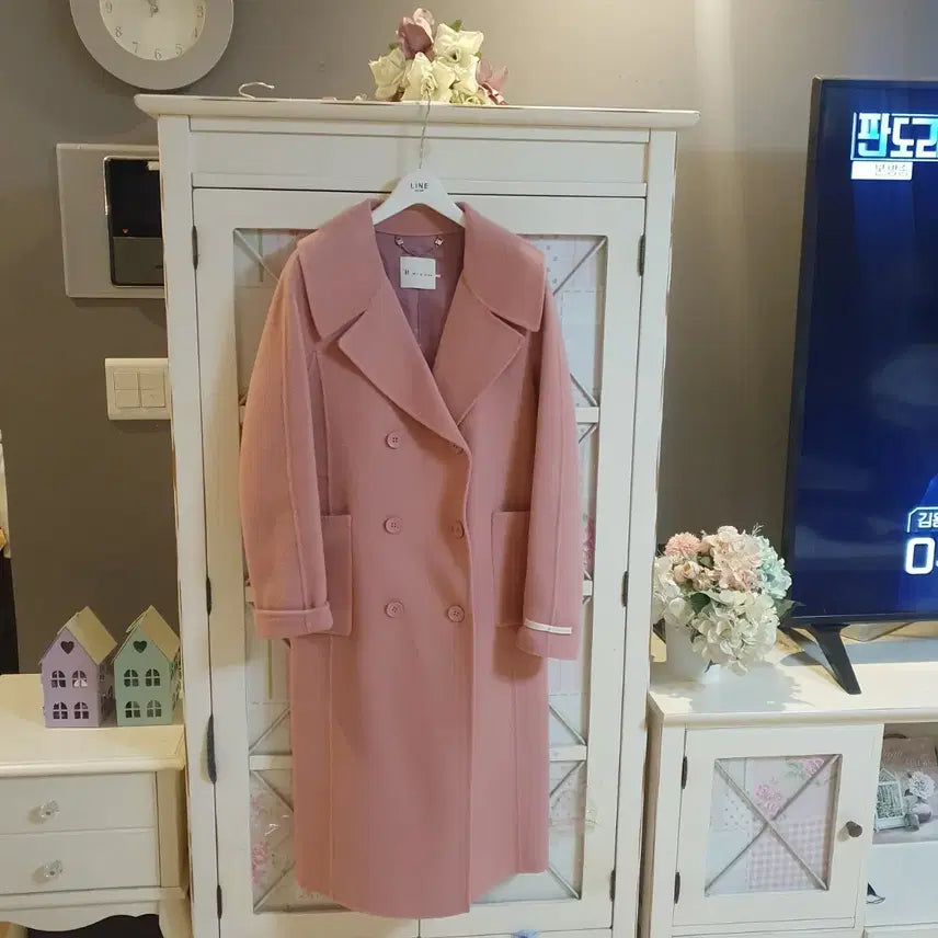 [BUNJANG] It MICHAA Long Coat - 55 Size / 잇미샤 롱코트/55