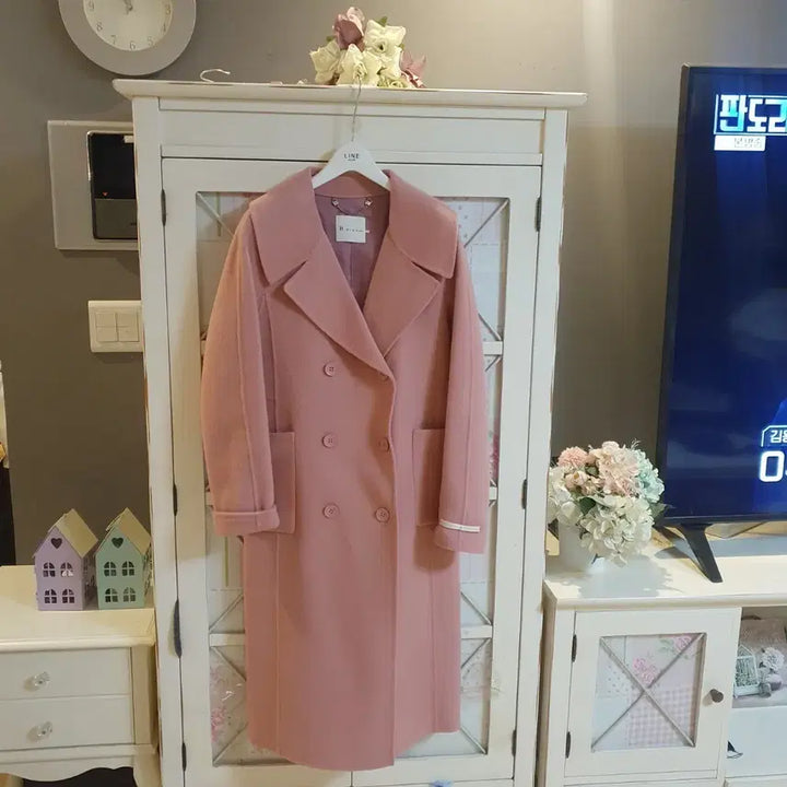 [BUNJANG] It MICHAA Long Coat - 55 Size / 잇미샤 롱코트/55