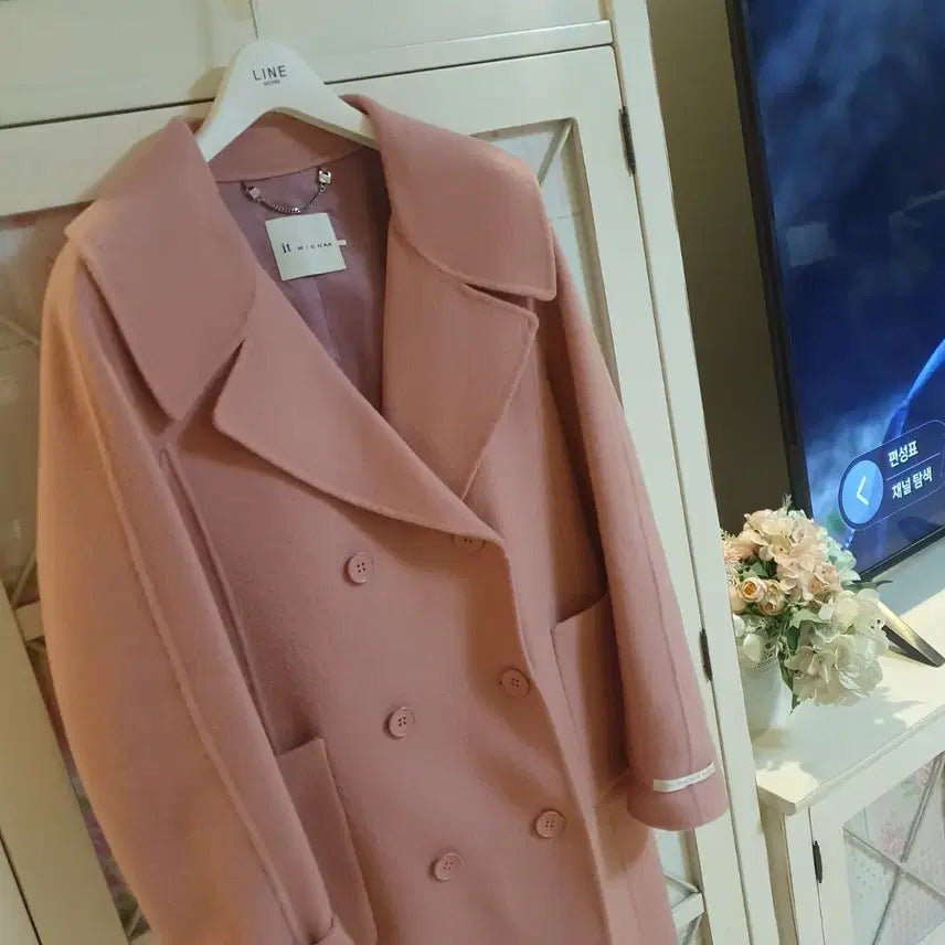 [BUNJANG] It MICHAA Long Coat - 55 Size / 잇미샤 롱코트/55