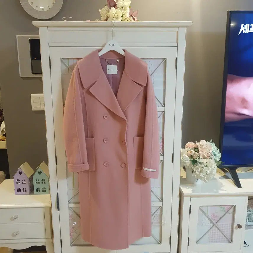 [BUNJANG] It MICHAA Long Coat - 55 Size / 잇미샤 롱코트/55